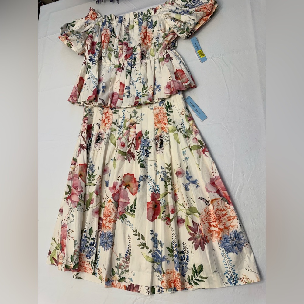 🛍🛍 NWT … ANTONIO MELANI 2-PC FLOWING SKIRT SET, SIZE 14